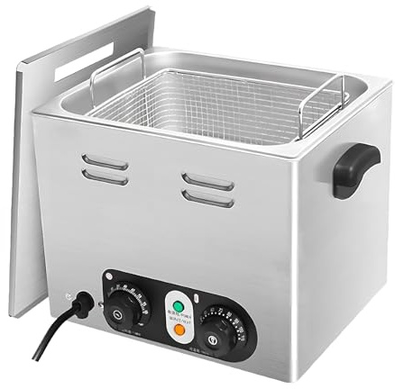 Cuociuova professionale, in acciaio inox, con cestello a rete, cuociuova elettrico ad alta capacità da 45 pezzi, teglia per cuocere le uova in camicia per ristorante
