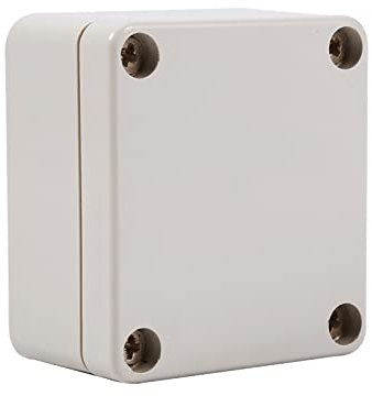 Waterproof Dustproof Junction Box IP66 ABS Plastic Junction Box Universal Electrical Boxes Project Enclosure Outdoor(65 * 60 * 35mm)