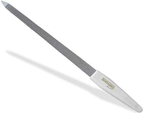 Nagelfeile Solingen Maniküre Saphirnagelfeile Made in Germany Fein/Grob | Pediküre Feile für die Nagelpflege an den Händen und Füßen 20 cm
