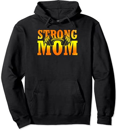 Starke Mutter Frauen Kraftsport Workout Gym Pullover Hoodie