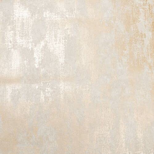 SOPHIE LAURENCE Concrete Effect Conventional Distressed Wallpaper in Cream Metallic Gold – Sample Sheet