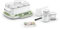 SEB YG660A11 Multi Delices Express & Vegetal Joghurtbereiter mit 6 Gläsern, NC