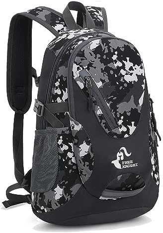 Bseash Small 15-20L Outdoor Hiking Backpack, Lightweight Waterproof Travel Daypack for Kids Girls Boys Camping Cycling Riding