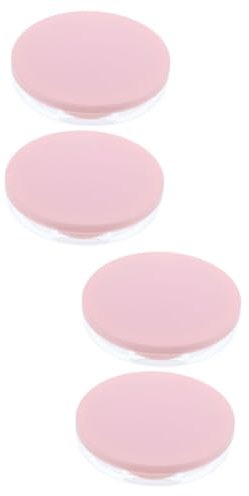 Housoutil 4stücke Tragbare Leere Puderbox Mit Kosmetik Aufbewahrungsbehälter Für Lose Puder Für Unterwegs Mit Einfachem Design Und Großer Kapazität