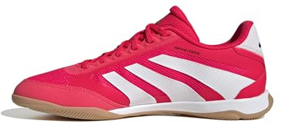 adidas Unisex Predator League Indoor Football Boots, Lucid red/FTWR White/core Black, 43 1/3 EU
