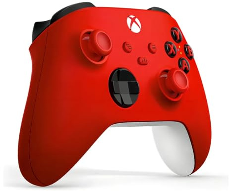 Xbox Wireless Gaming Controller (2025) – Pulse Red – Play on, Windows, Android, iOS, FireTV Sticks, Smart TVs, VR Headsets