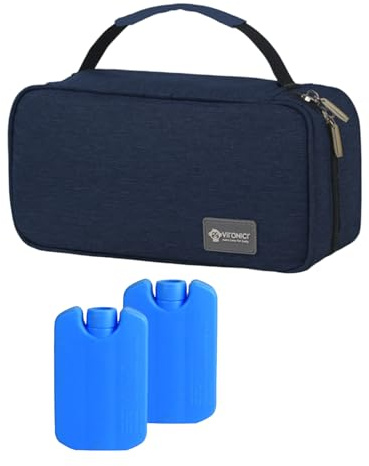 Bolsa de refrigeración profesional para transporte de leche materna, organizador de diseño de aislamiento para madres trabajadoras, viajes y visitas al hospital, almacenamiento térmico de leche
