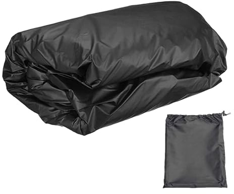Housse de remorque - Imperméable - 4 couches - Tissu non tissé durable - Protection contre le vent et les UV - Avec sac de rangement