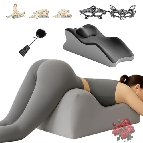 2026 NOLEVA Komfortkissen, 27° Sex Kissen für Die Paare, Liborah Erotik Kissen& Ramps, Kamasutra-Chair, Intimkissen für Leichteren & Schmerzfreien Liebe, Leidenschaft Die Ganze Nacht(A)