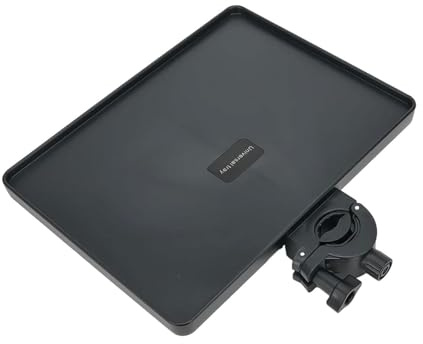 Ailan Support de pour Micro avec Pince pour scène de Concert/KTV offrant stabilité et robustesse. Fabriqué en ABS, il est réglable en Hauteur pour s'adapter à Vos Besoins. Plateau Support pour Micro