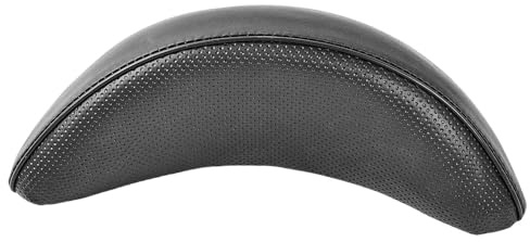 FewNvWa Respaldo Trasero Bicicleta Cojín Asiento Soporte Accesorio Metálico Fácil de Instalar con Diseño Compacto Adecuado para Ciclistas Urbanos Motos, Negro