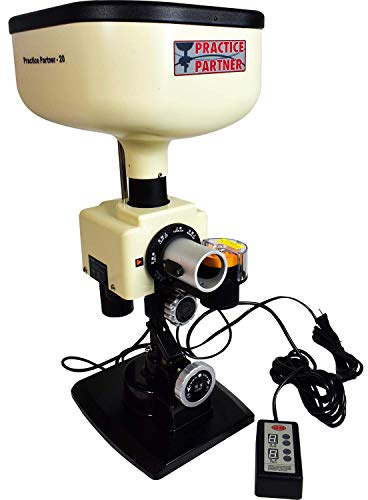 Practice Partner Table Tennis Robot | Fun Ball Machine-Launcher-Thrower-Shooter For Your Ping Pong Table | Play Or Practice Ping Pong Anytime For As Long As You Want