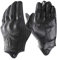 Harssidanzar Actualización de Guantes de Motocicleta con Pantalla táctil de Cuero de Piel de Cabra de Dedo Completo para Hombre GM028EU3,Negro,tallaL