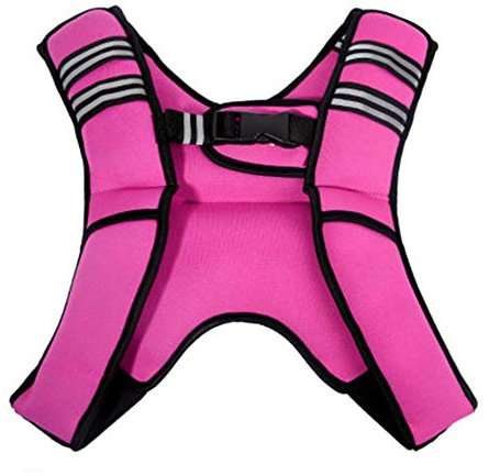 ChengBeautiful Gewichtsweste Gewichtsweste Laufausrüstung Männliche unsichtbare Sandbag Training Fitness Sports Vest Sandsuit (Farbe : Pink, Size : 3kg)