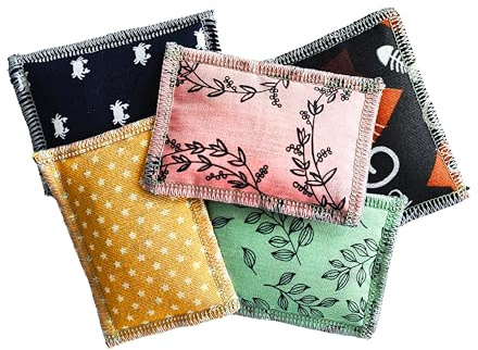 BT TOBIAS BRUNNER Lot de 5 coussins parfumés et doudous pour chats avec herbe à chat (5 pièces) - Fabriqués en Allemagne - Plaisir de jeu pour toutes les races