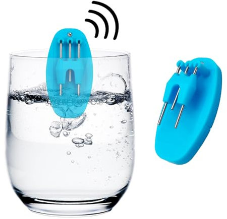 MAUJOY Indicatore di livello del liquido con allarme acustico forte per segnalare la tazza piena per non vedenti o ipovedenti, tazza e tazza con rilevatore di livello per bevande calde o fredde