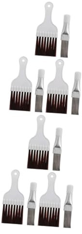 TOPBATHY 2 Juegos De Herramientas De Limpieza De Aire Acondicionado Cepillo De Radiador Limpiador Las Herramientas Limpiador De Aire Acondicionado Condensador De Aire Acondicionado Cepillo