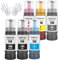 ASEKER 114 Tinte Kompatibel für Epson EcoTank ET-8550 ET-8500 Drucker 6-Farben Multipack (BK/PBK/C/M/Y/GY)