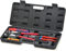 iCrimp Battery Cable Lug Crimping Tool Kit, Heavy Duty Crimper for Copper Lugs 6-50mm², Includes Wire Cutter up to 70mm² and Insulation Stripping Knife in Portable Case