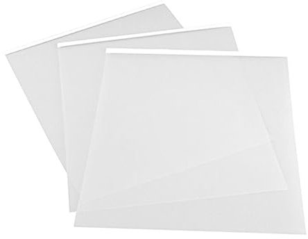 Anneome Transparentfolie 6 Stück A4 Inkjet Tintenstrahlfolie Selbstklebend Für Farb Und Siebdruck Klar Transparent Vielseitig Einsetzbar Für Overlay Und Grußkarten