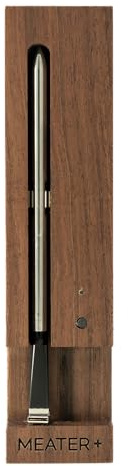 MEATER Plus Smart Meat Thermometer, Walnut, Bluetooth, 165ft, Grill & Oven