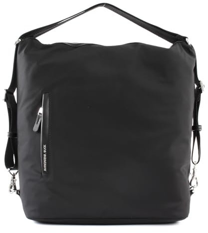 Mandarina Duck Hunter P10vct10, Borsa a Spalla Donna, Nero (Black), 33.5x36x15 (L x H x W)