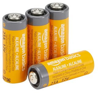 Amazon Basics 23A-12V-Batterien, langanhaltende Leistung, 4 Stück