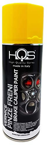 4R Quattroerre.it HQS Bomboletta di Vernice Spray per Pinze Freni Giallo 400 ml