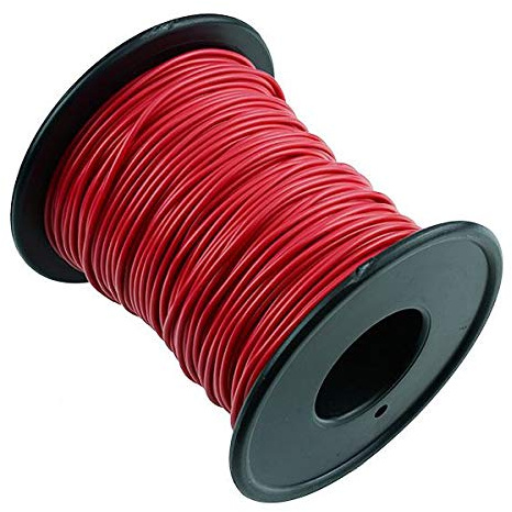 Red 0.5mm² 16/0.2mm Stranded Copper Cable Reel Automotive General Purpose 50M