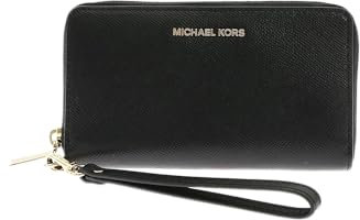 Michael Kors Jet Set Travel Large Flat phone case Leather Black