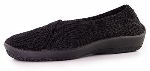 Arcopedico , MAILU Sport 1711, Ballerina, Maglia Techno-Elastic, Nero - 38