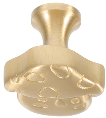 iplusmile Vintage Brass Drawer Knobs Im Französischen Retro-stil Einfache Installation Von Lustigen Pilzgriffen Für Kinderzimmer Studien Und Schlafzimmer Verleiht Möbeln Einen Charmanten