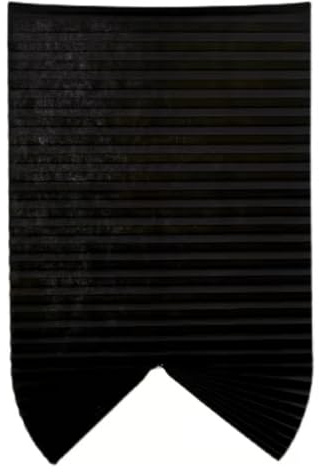 QWWQYDY Plissee Ohne Bohren Klebende Jalousien Pleate Shades Zebra Blind Roller Blackout Vorhang for Schlafzimmer Wohnzimmer Balkon Home Dekoration(Blinds Black,90 W X 150 L cm)