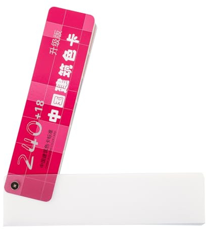 Toddmomy Jeu De 900 Cartes Couleurs Pour Peinture, Nuancier Standard Finition Sans Bavures, Facile à Manipuler, Destiné Aux Architectes Et Artistes Peintres