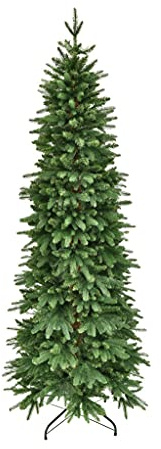 XONE Albero di Natale Fred Real Touch, Struttura Slim, PE+PVC, Apertura Ombrello 210cm