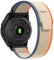 SumRioo QuickFit 26mm Cinturino per Garmin Fenix 8/8 Solar 51mm/7X Pro/7X/6X Pro/6X/5X Plus/5X/3/3HR, Nylon Trail Loop per Garmin Tactix 8 51mm, Enduro 3, Epix Pro Gen2 51mm, Arancione/Beige-A