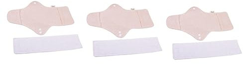 FOMIYES 6stücke Wiederverwendbare Stoffbinden Baumwolle Waschbare Menstruationspads Absorbierende Panty-liner Für Und Atmungsaktiv Für Menstruation Geburt