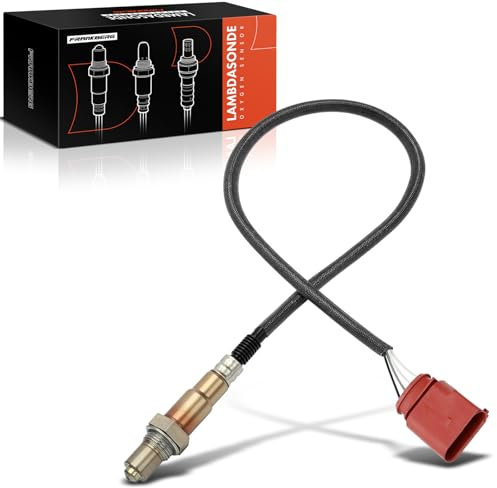 Frankberg Sonda Lambda Sonda diagnostica Compatibile con A8 4E2 4E8 6.0L 2003-2010 I 1U2 1.4L-2.0L 1997-2010 Golf IV 1J1 1.4L-2.0L 1997-2007 Replace# 06A906262BL