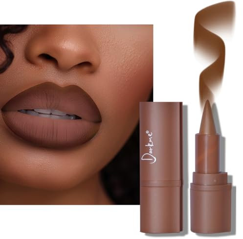 2-in-1 Gradient Lip Liner & Lipstick Lip Combo – Velvety Nude Lipliner Lipstick Ombre Effect, Long-Lasting, High-Pigment & Smudge-Proof Lip Makeup (colour, # 01)