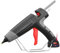 Pistola per colla a caldo per lavori artigianali, Pistola for colla a caldo 40W/150W/300W, controllo digitale della temperatura nero, strumenti fai-da-te utilizzano stick di colla da 7mm/11mm pistola