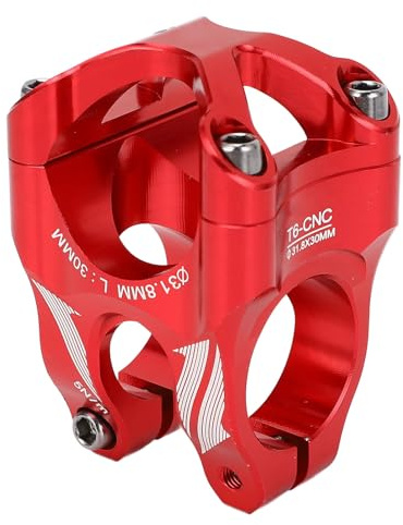 Potence de Vélo de Montagne en Aluminium VTT Tige de Vélo en Alliage Super Léger en Alliage d'Aluminium Court pour Camping Escalade Vélo de Descente, Potences
