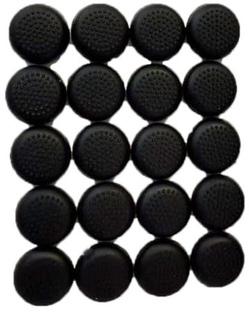 VIESUP 20 Pack Thumbstick Joystick Stick Cap Cover for Quest 1/ Quest 2 (Black)