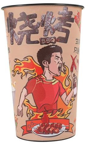 MOLUCKFU Porta Bbq Metallo Per Spiedini Contenitore Per Stick Da Grigliata Organizer Per Utensili e Bacchette Per Amanti Di Barbecue e Hot Pot Facile Da Riporre e Utilizzare