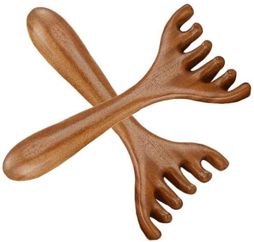2 Stück Massagekämme, Köpfe Kopfhautmassagegerät, Kopfhautmassagekamm, Plastik Kopf Massage, Meridian Kamm Mit Langem Griff, Meridian-Massageköpfe, Kopfhaut Kamm, Massagegerät, Haarmassagekamm