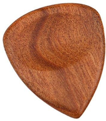 Holz-Plektrum für Akustikgitarre, herzförmig, für Bass, Teil #3
