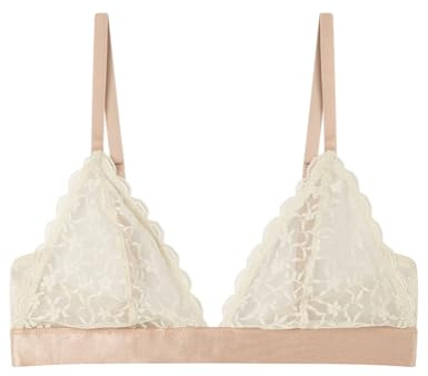 Women'secret Reggiseno Triangolare Collezione Helankas Autumn Reggiseno Donna, Grigio Chiaro, 3B