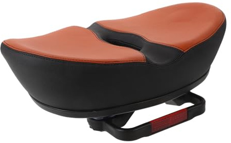 Toyvian Sella Per Bici Senza Naso Oversize in Schiuma Poliuretanica Imbottitura Extra Larghe Antiscivolo Per Mountain Bike Bici Da Strada Sellino Comodo Uomo e Donna