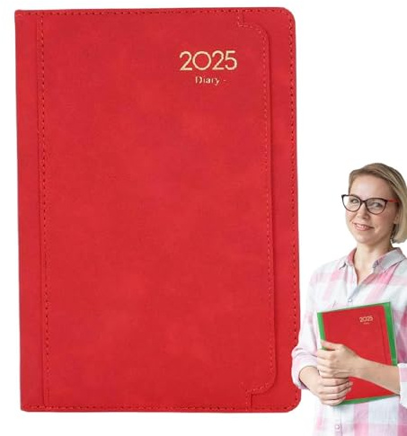 Tagesplaner 2025 – Tagesplaner für ultimative Organisation, Wochen- und Monatskalender, sauberes monatliches Layout, 15,2 x 20,3 cm, 12 Monate, undatierter Agenda mit Registerkarten für die Planung | Tages-, Wochen-, Monatskalender, Agenda zur Planung Ihres Erfolgs, Erreichen Ihrer Ziele, Steigerung der Produktivität, Zeit