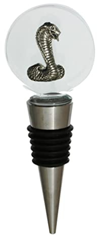 Snake Glass Wine Whiskey Stopper Bottle Top 334