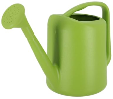 Gießkanne 5 L GRÜN Kunststoff incl. Ausgießer Garten Blumen modern Kanne Brause